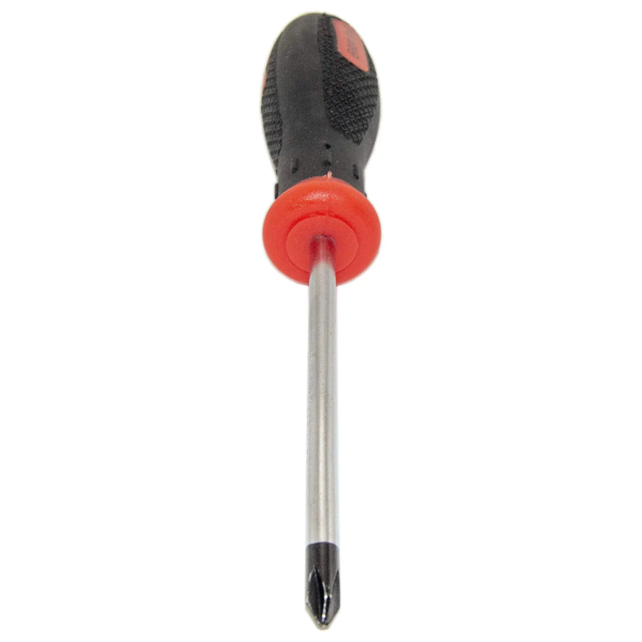 #2 Phillips Screwdriver, Rubber Grip, Magnetic Tip, Shaft Length 4"