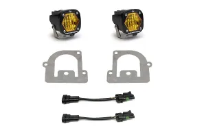 2021  Ford Bronco Sport Baja Designs S1 Series W/C Fog Light Kit, Amber