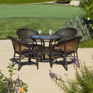 5pc Outdoor Wicker Dining Set - NH867872