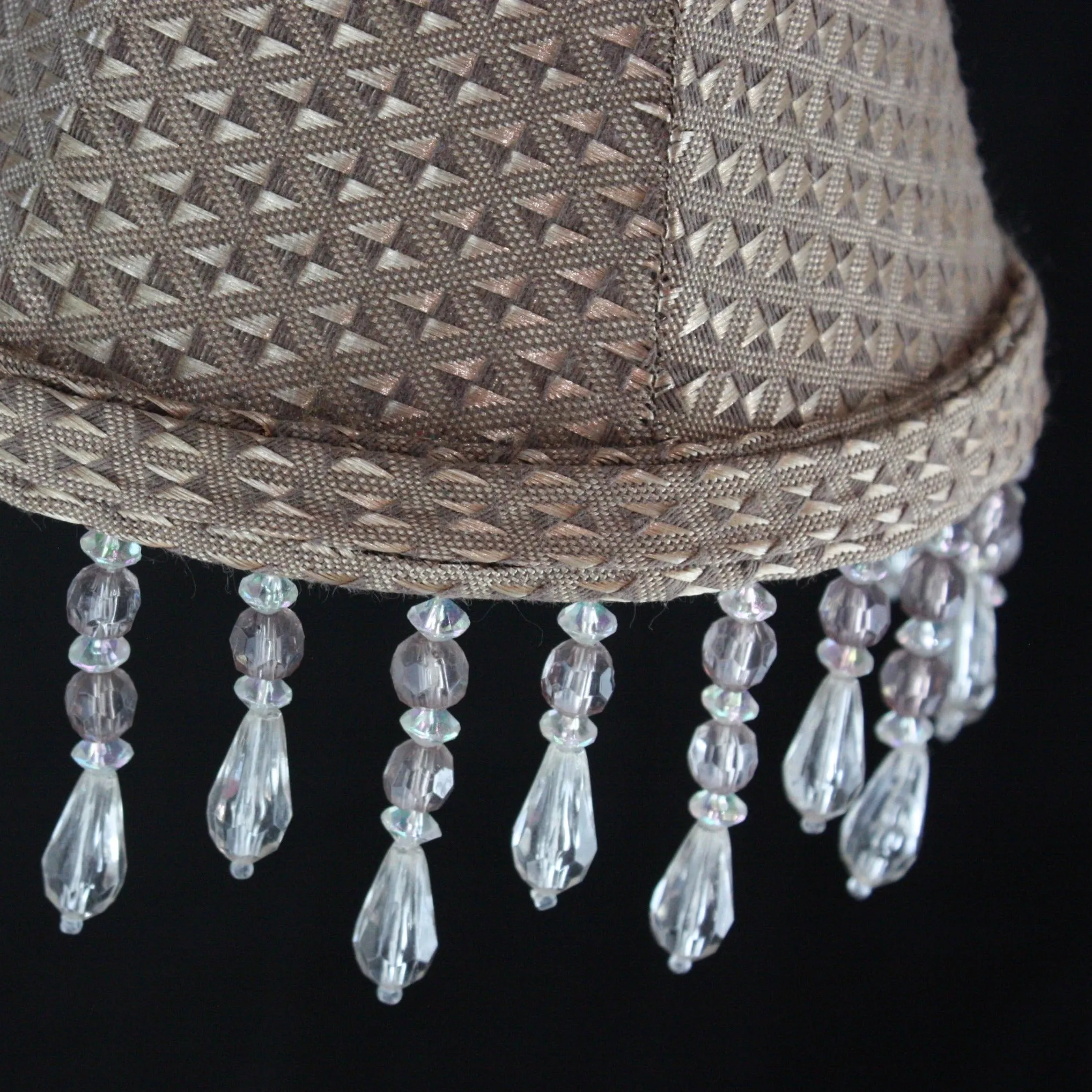 5" Beaded Chandelier Shade