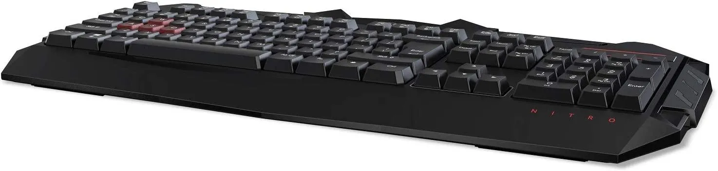 Acer Nitro Membrane Gaming Keyboard (Black) (NKB810)