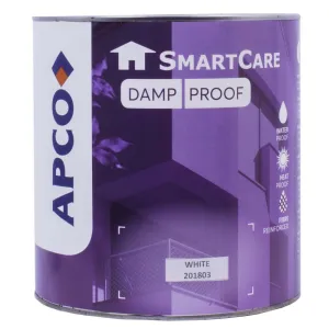 Apco Smartcare Damp Proof Advanced White 4L