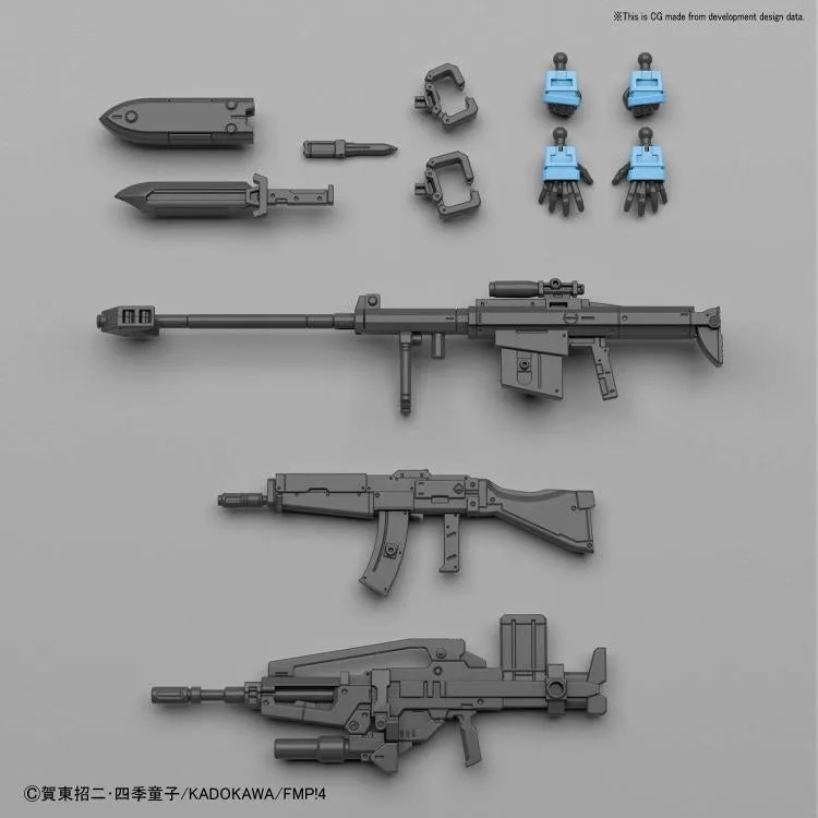 Bandai 1/60 Full Metal Panic: Invisible Victory M9 Gernsback Ver. IV Aggressor Squadron Model Kit