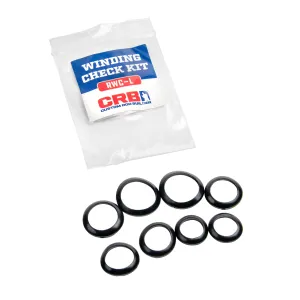 Black Rubber Winding Checks - 8-Piece Kit