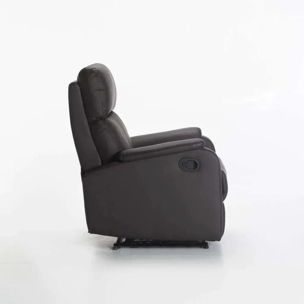 BO LEATHER TOUCH ARMCHAIR RECLINER