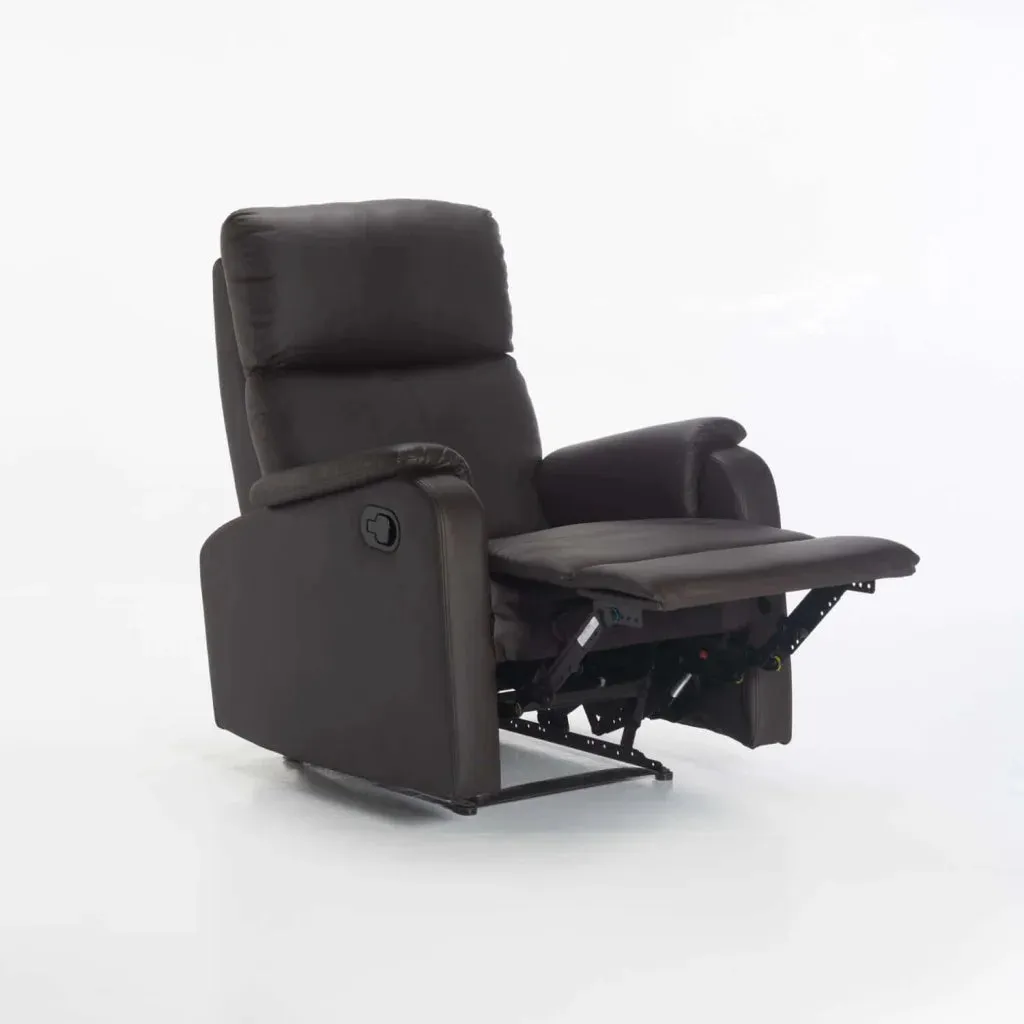 BO LEATHER TOUCH ARMCHAIR RECLINER