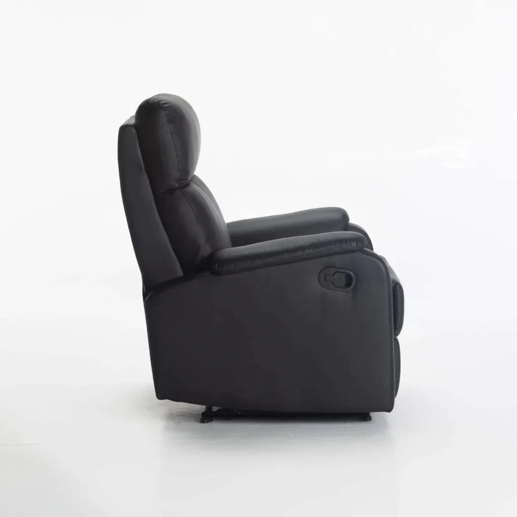 BO LEATHER TOUCH ARMCHAIR RECLINER