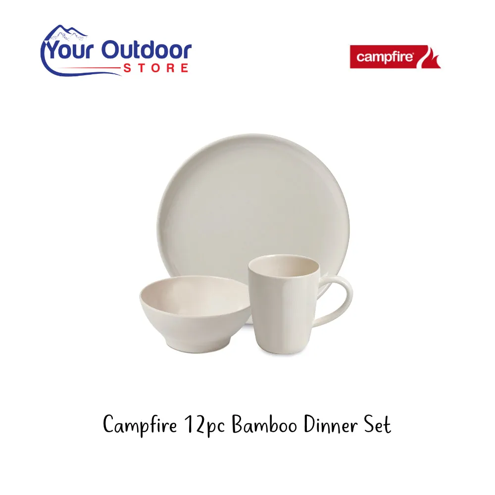 Campfire Bamboo Dinner Set