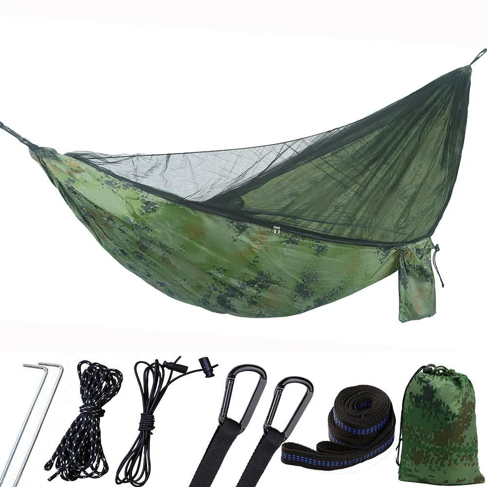 Camping Hammock Double & Single Portable Hammocks Camping Accessories for Outdoor, Indoor, Backpacking