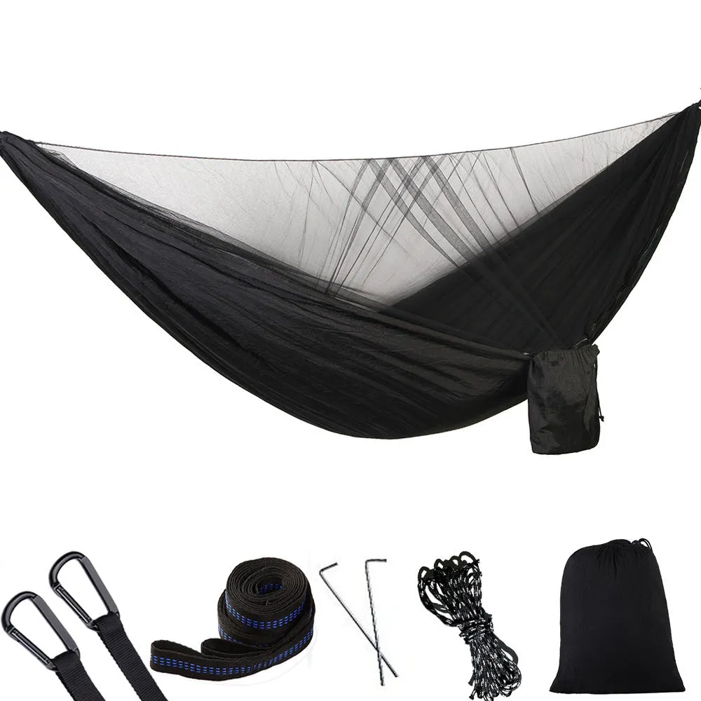 Camping Hammock Double & Single Portable Hammocks Camping Accessories for Outdoor, Indoor, Backpacking