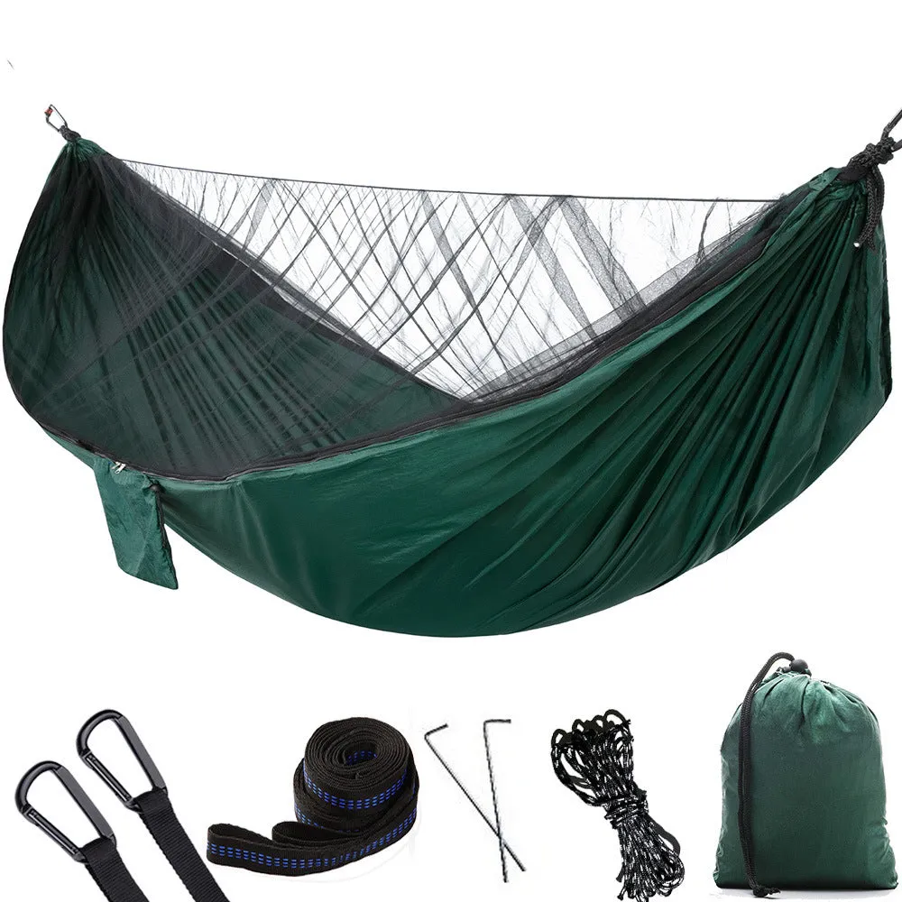 Camping Hammock Double & Single Portable Hammocks Camping Accessories for Outdoor, Indoor, Backpacking