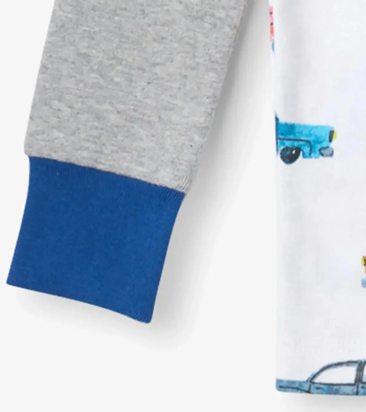 Cars Raglan Kids Organic Cotton Boys Pajama Set | Hatley