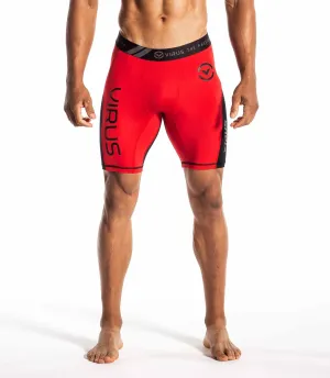 CO14.5 COMPRESSION SHORTS - BLACK/RED LASER