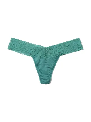 DreamEase® Low Rise Thong Seaside Green Sale