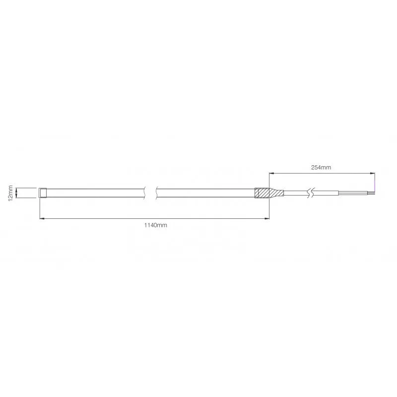 Flexible Interior Strip Lamp / 18"/ 12v