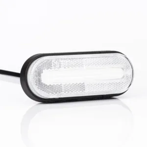 Fristom Front White Marker Light with LED Stripe