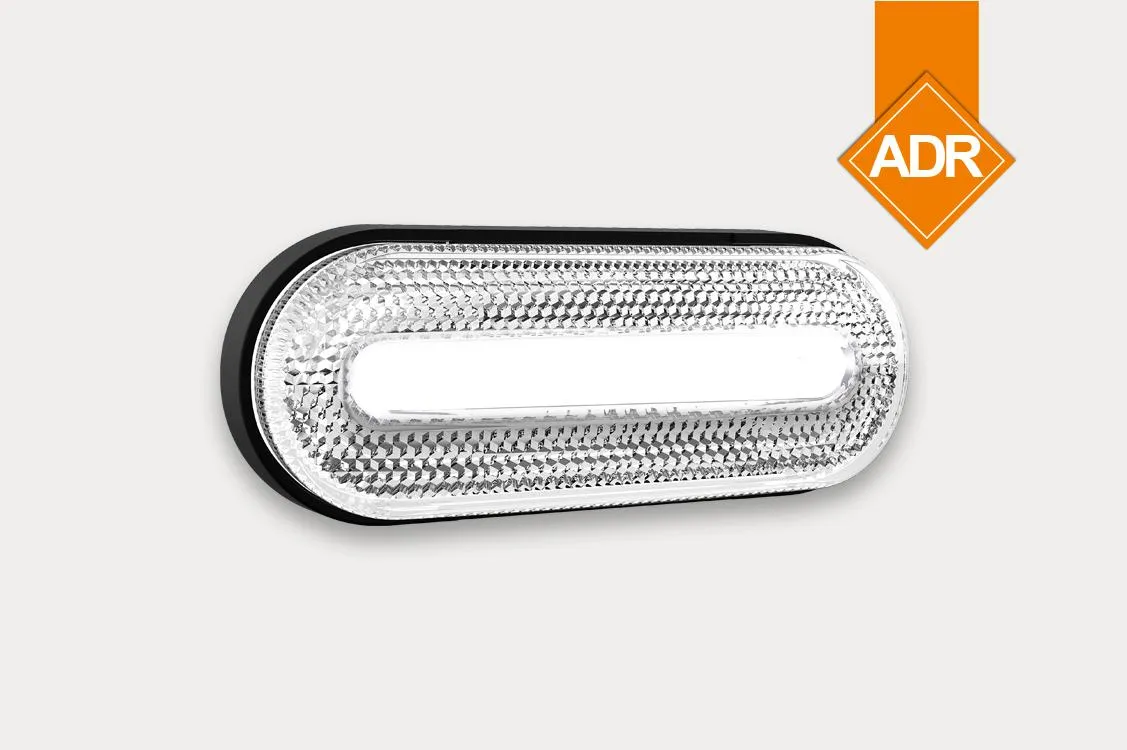 Fristom Front White Marker Light with LED Stripe