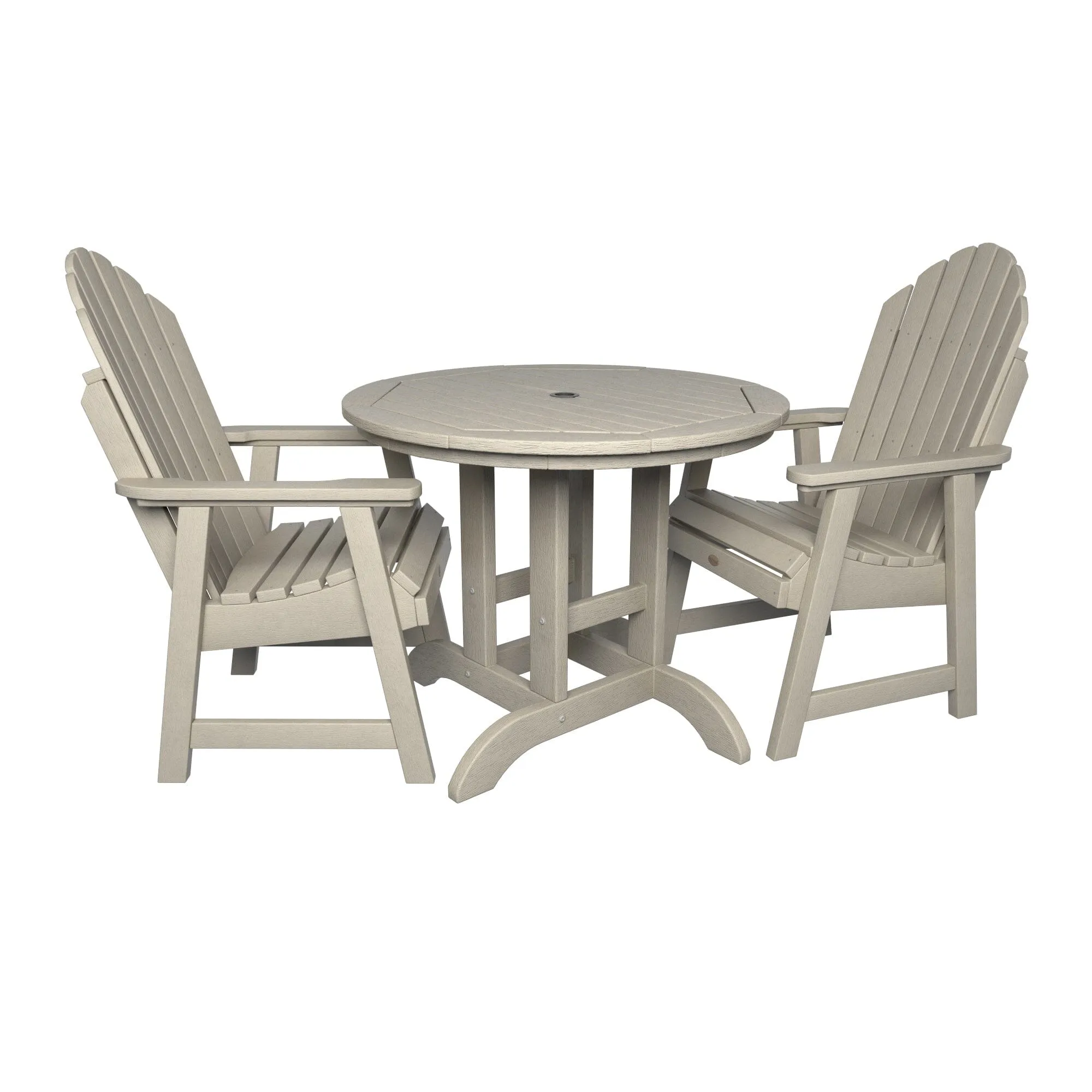 Hamilton 3pc 36in Round Dining Set - Dining Height