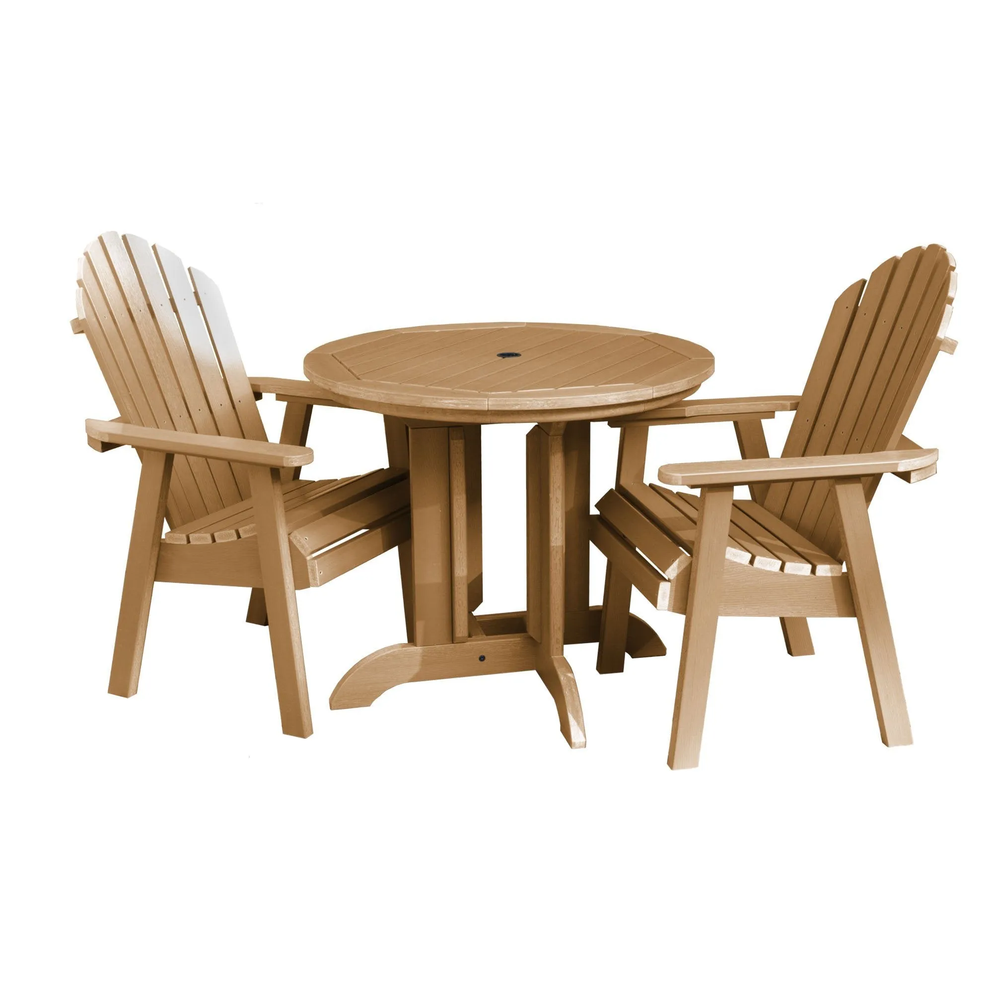 Hamilton 3pc 36in Round Dining Set - Dining Height