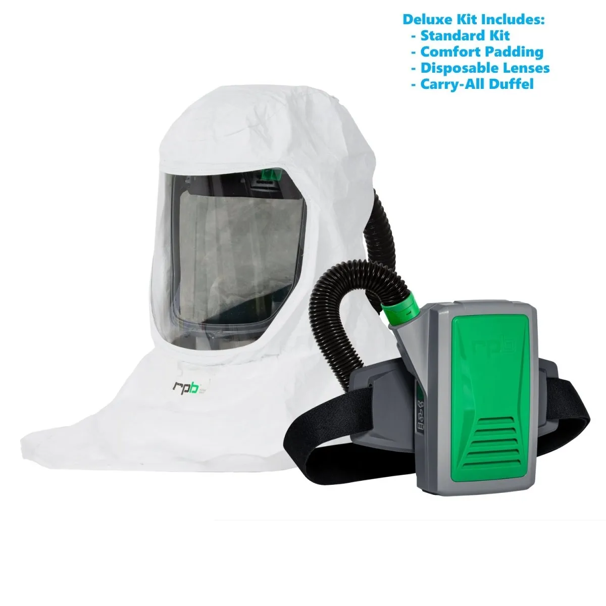 Healthcare & Public Safety PAPR (Powered Air Purifying Respirator) - In Stock and Made in America