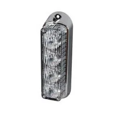 High Intensity LED Warning Light 4 Blue Vertical 12/24volt Bx1