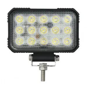 High-Powered Rectangular Flood Light with OSRAM LEDs / IP69K Waterproof