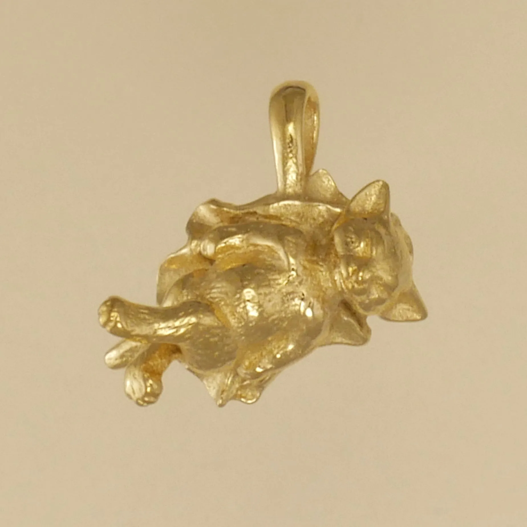 Kitten Sleeping Pendant