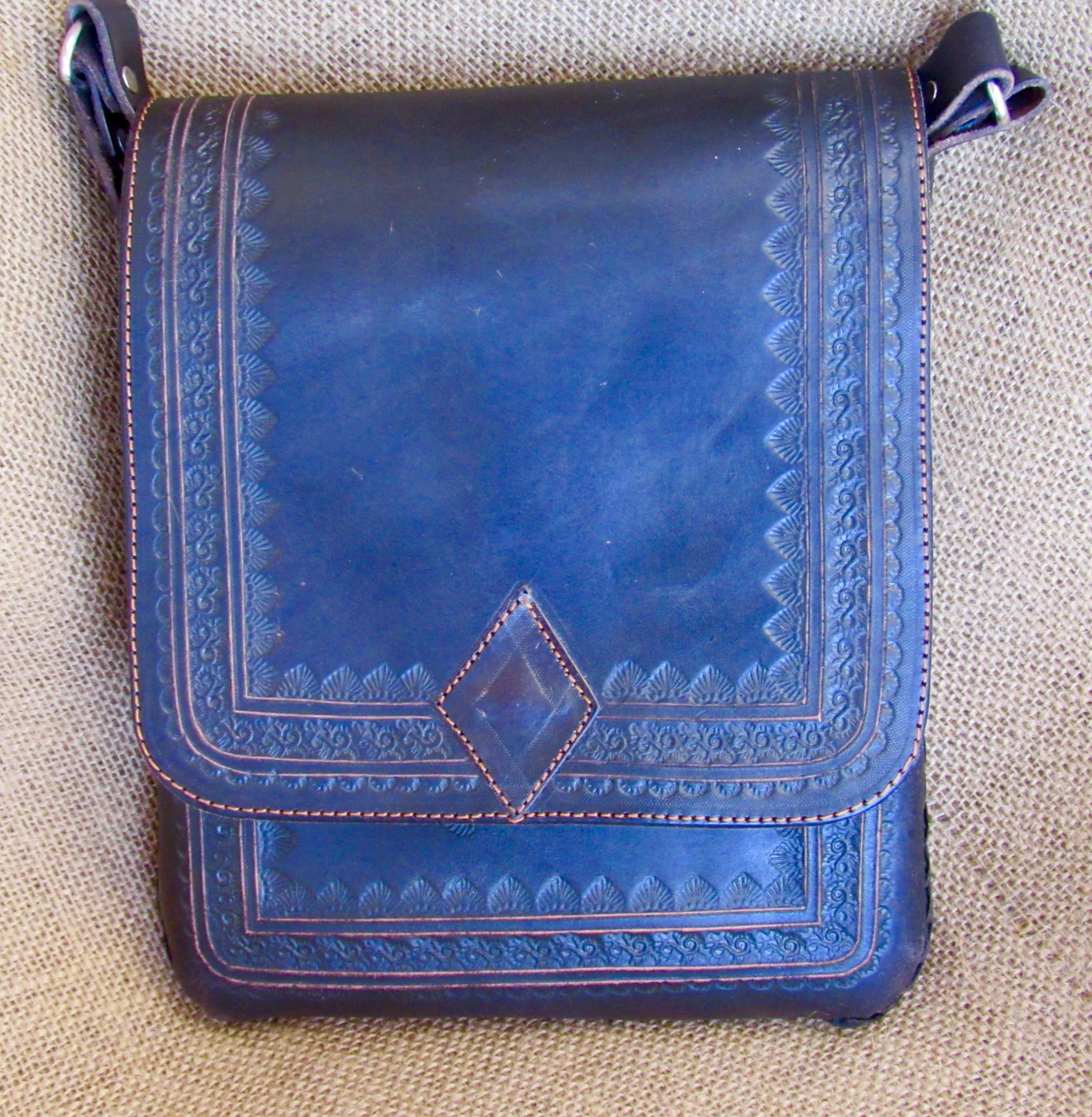 Leather Hand Tooled Purses and Bags