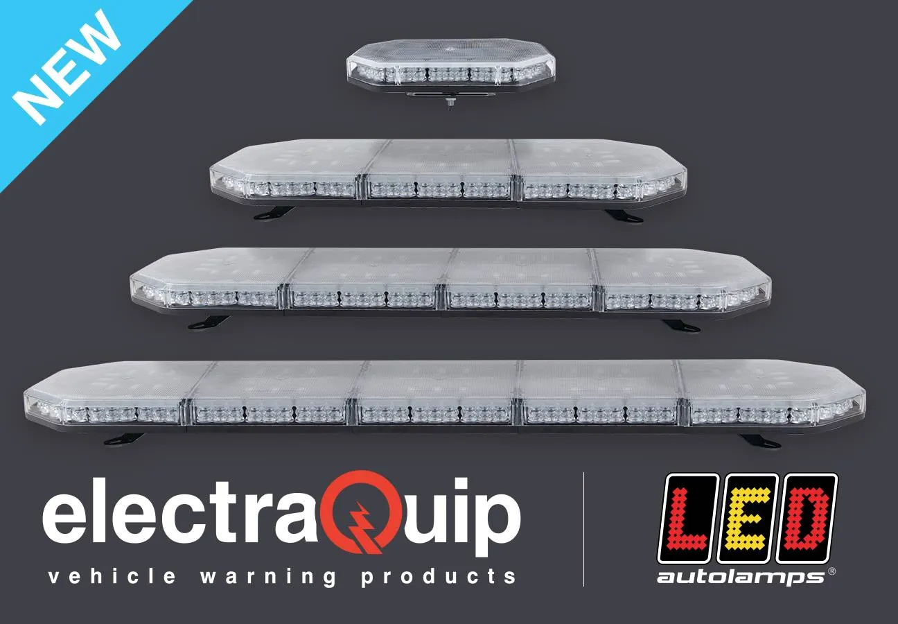 LED Emergency Light Bar 1185mm - R65 Approved - Electraquip Brand