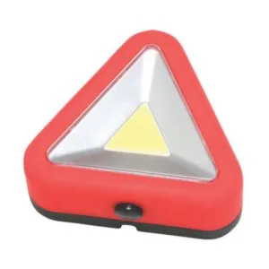 LED Hazard Warning Triangle with Flashing Mode