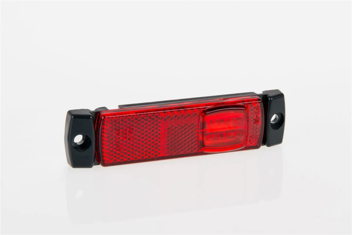 LED Marker Light with Reflector: White, Red or Amber