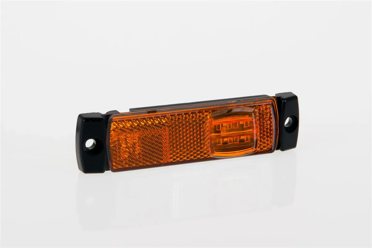 LED Marker Light with Reflector: White, Red or Amber