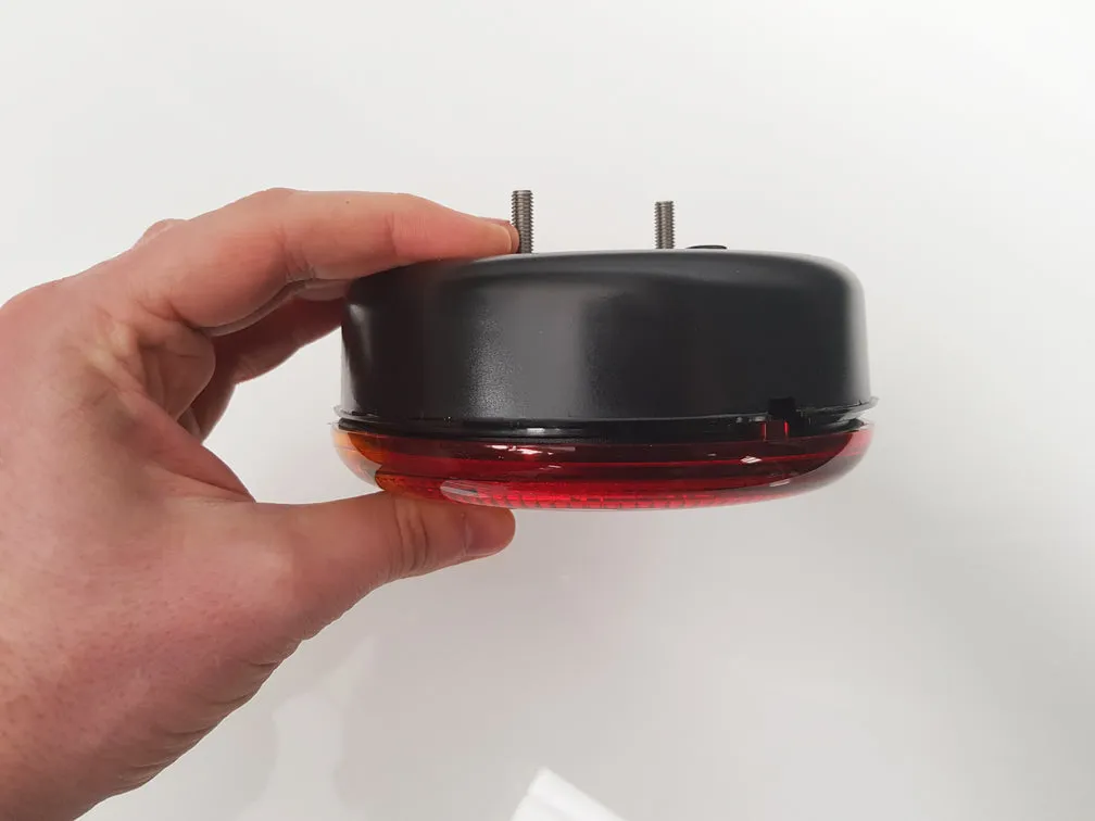 LED Round Burger Trailer Light / Deep Bracket