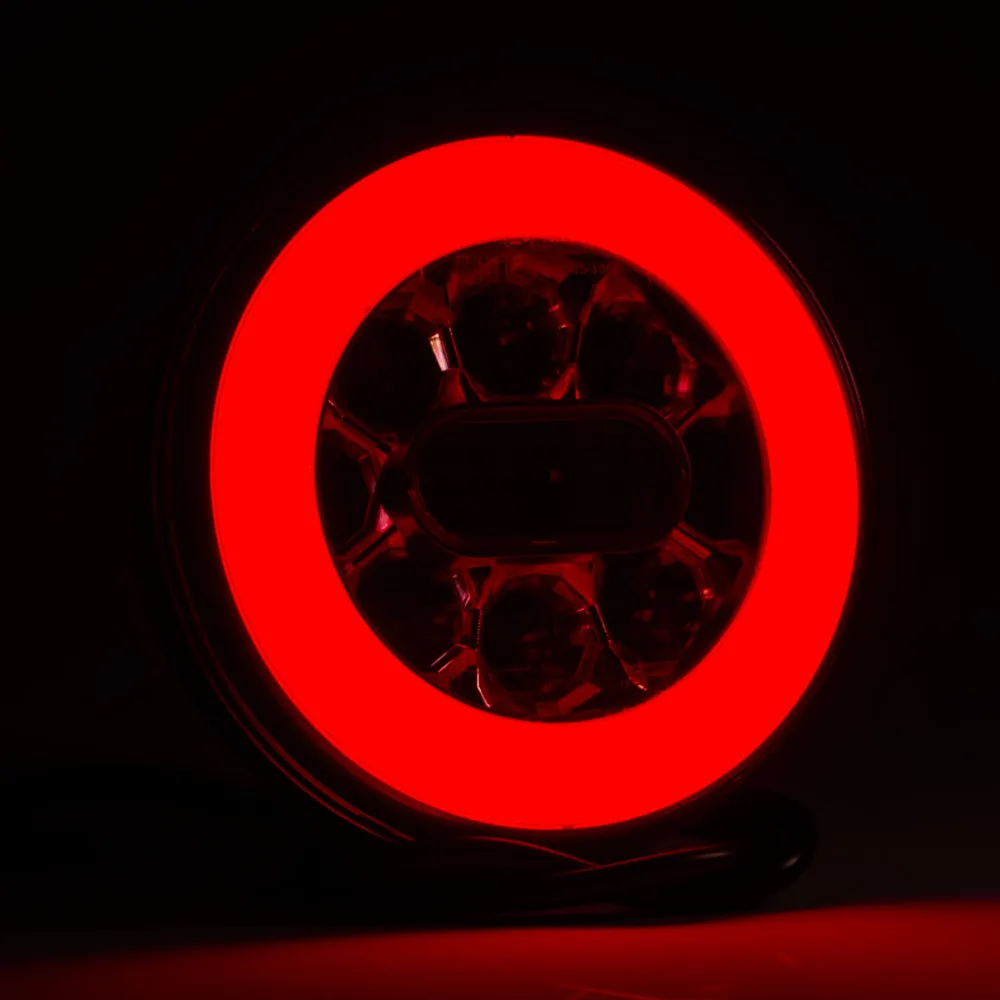 LED Round Trailer Lamp Neon Effect / Fristom FT-110