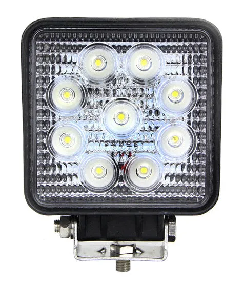 LED Work Light / Square /  27w / PACK OF 10  **TOP SELLER**