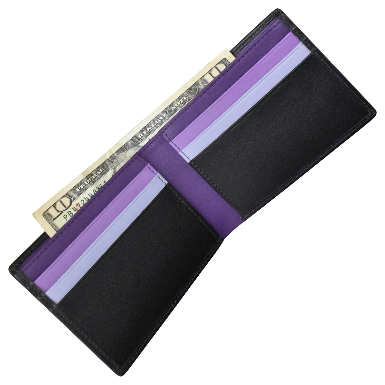 Men's Wallet Multi Color Bifold