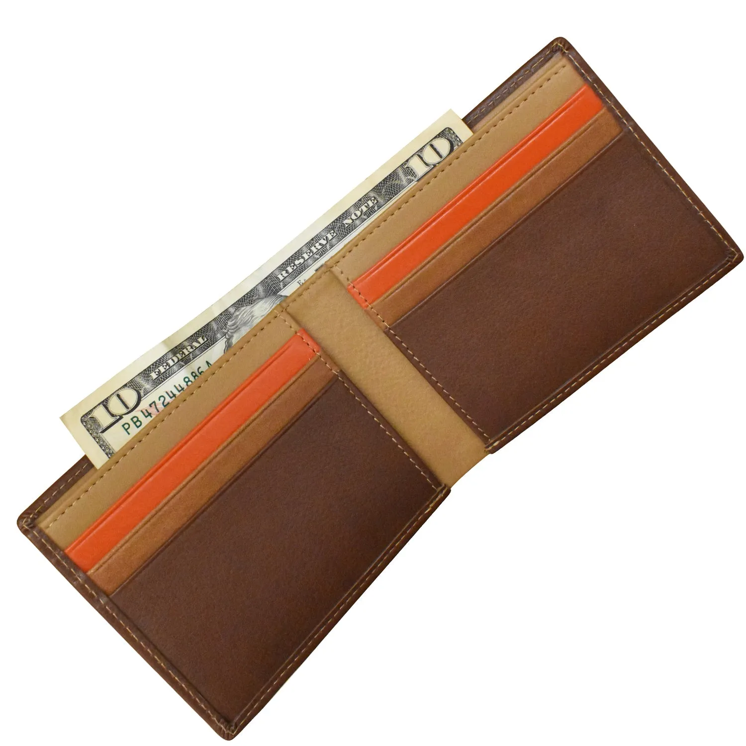 Men's Wallet Multi Color Bifold