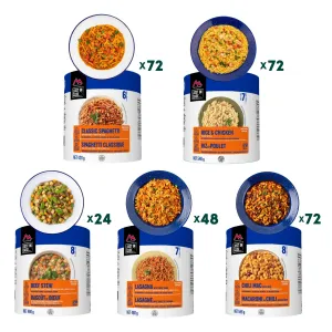 Mountain House 2040-Serving Freeze-Dried Emergency Food Kit