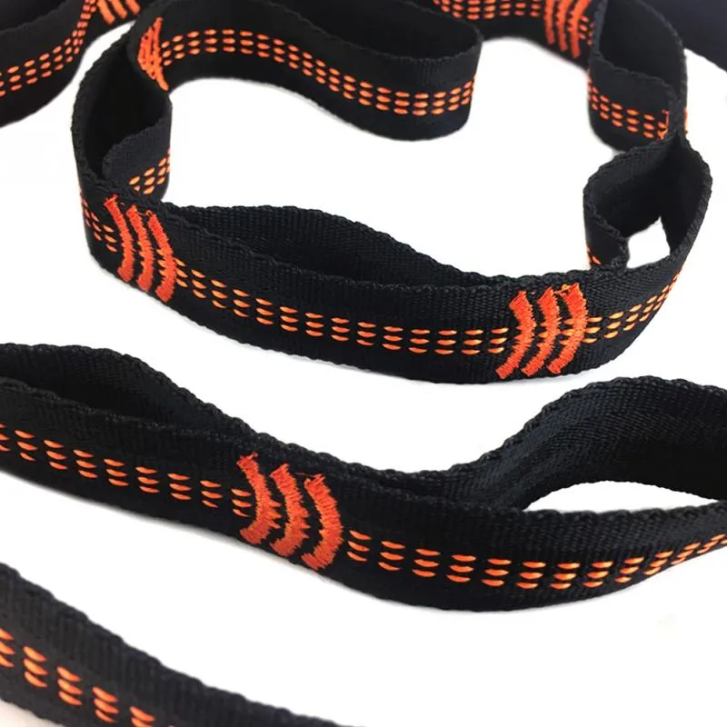 Outdoor Camping Hiking Hammock Hanging Belt Hammock Strap Rope Accessories