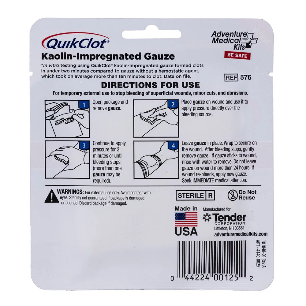 QuikClot Gauze 3" x 2