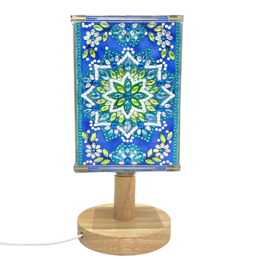 "Mandala" Crystal Art LED Lamp