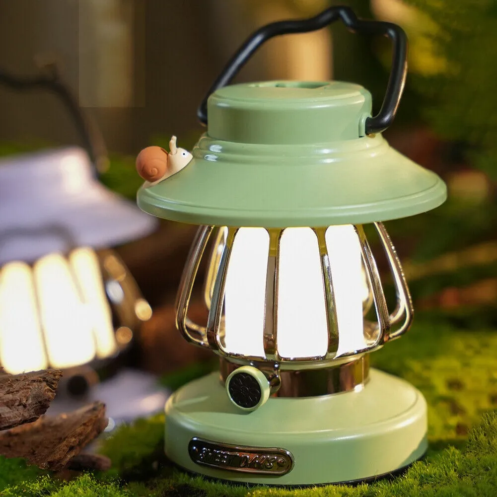 Retro Lantern Table Lamp.