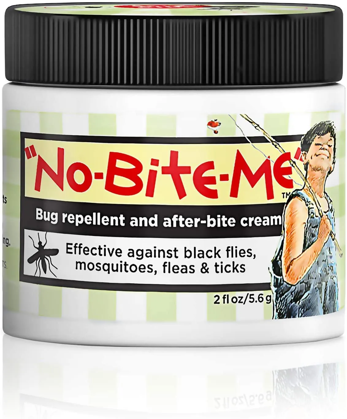 SALLYEANDER No-Bite-Me Natural Bug Repellent & anti Itch Cream - Safe for Kids and Infants - Repels Mosquitoes, Black Flies, Fleas, and Ticks - 2 Oz