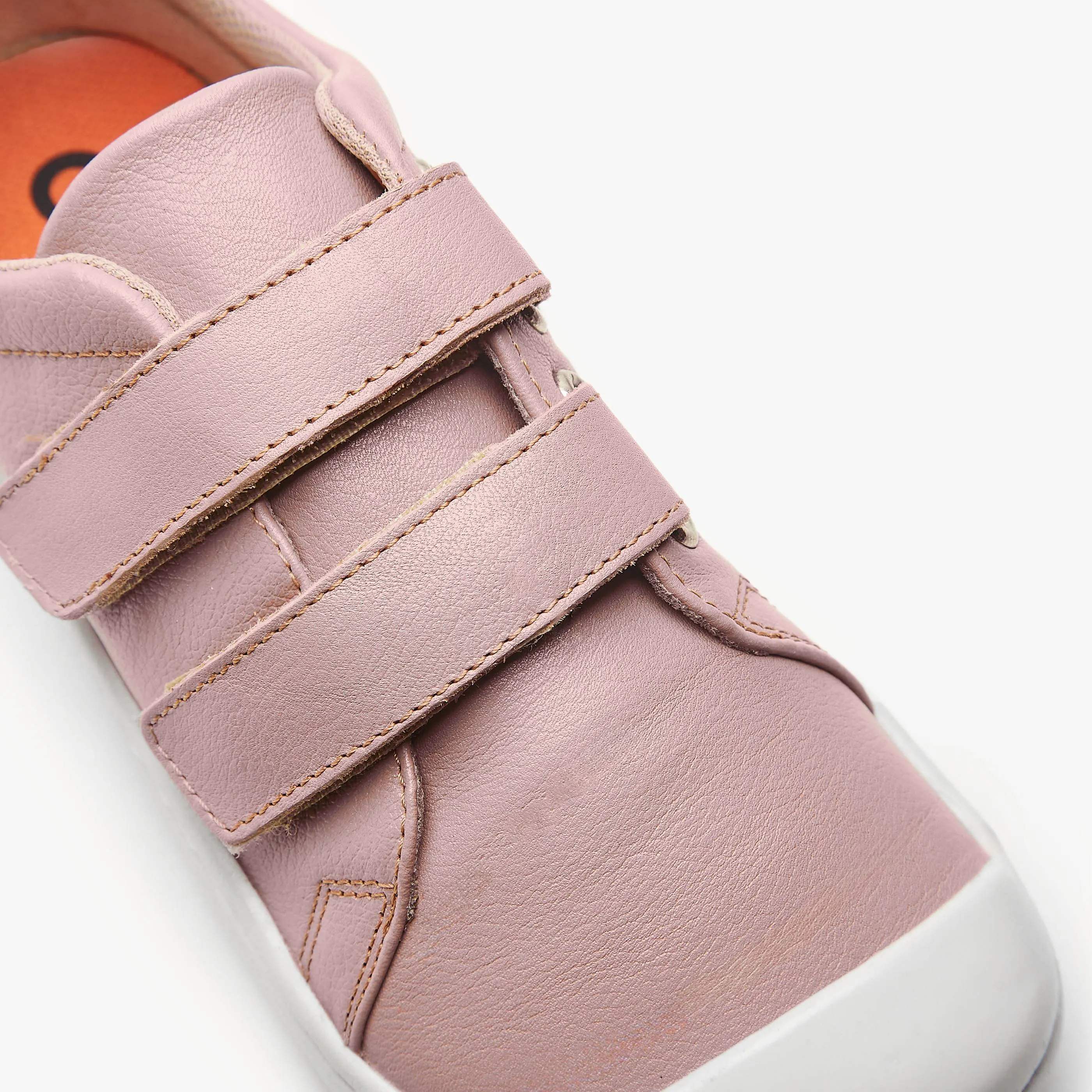 The Easy Hook & Loop in natural leather Kids