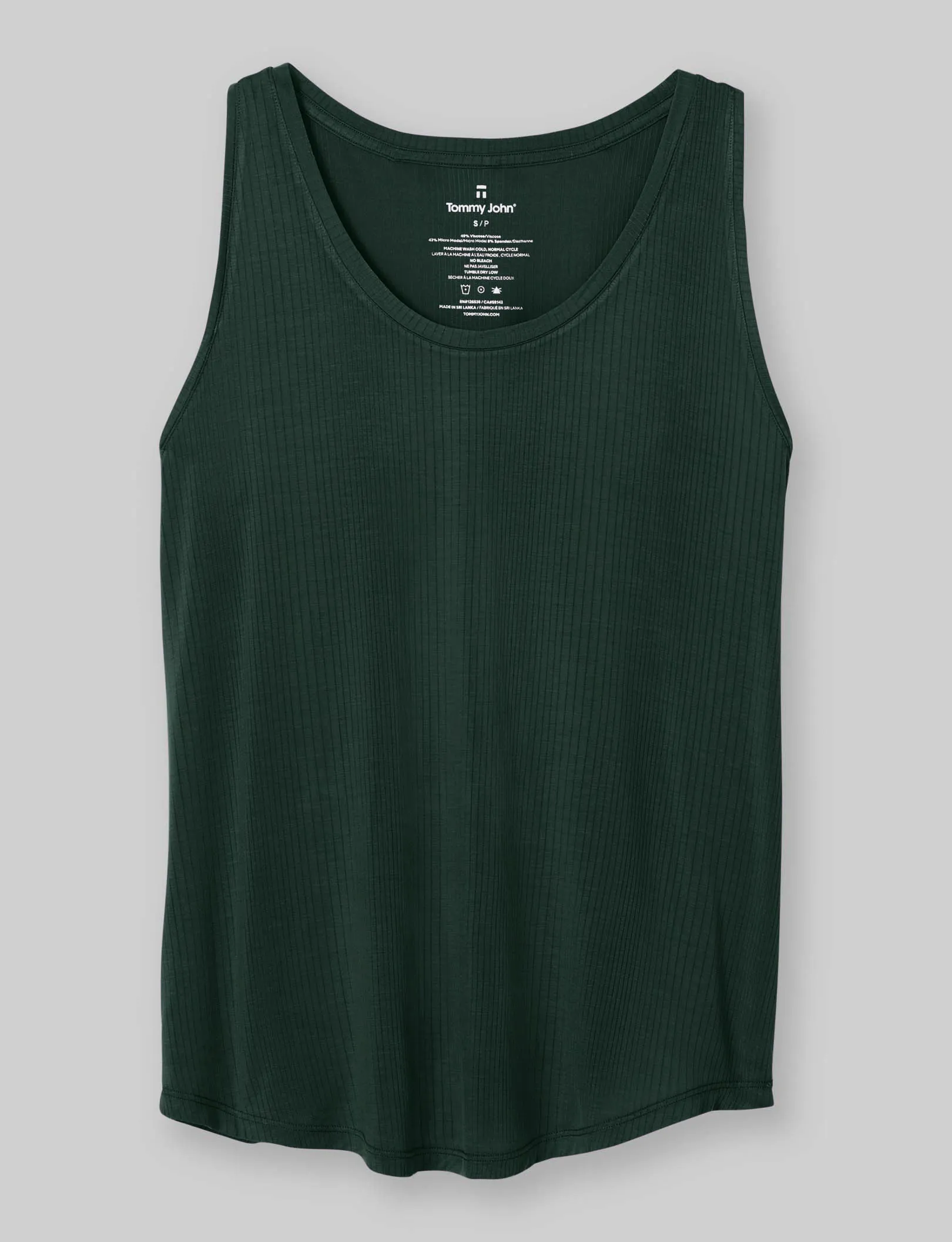 Women's Second Skin Luxe Rib Sleep Tank