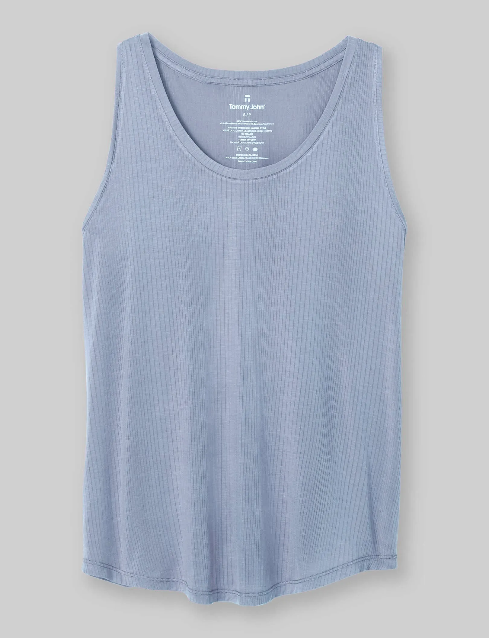 Women's Second Skin Luxe Rib Sleep Tank