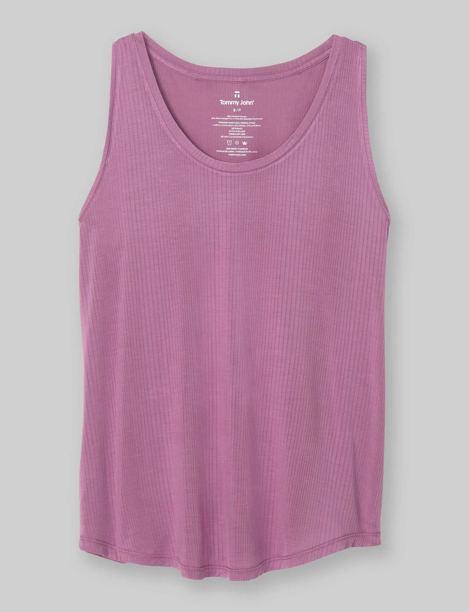 Women's Second Skin Luxe Rib Sleep Tank